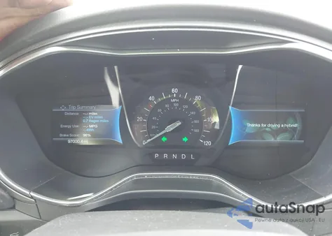 2016 Ford Fusion Energi Titanium из США, поврежденный, VIN 3FA6P0SU5GR287017